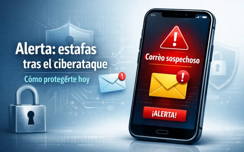 Portada: Ciberataque a Endesa y Energía XXI: qué ha pasado y cómo protegerte desde hoy | Guía EnyGas