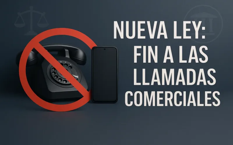 Portada: Nueva Ley Llamadas Comerciales 2025: Cómo Protegerte | Guía EnyGas