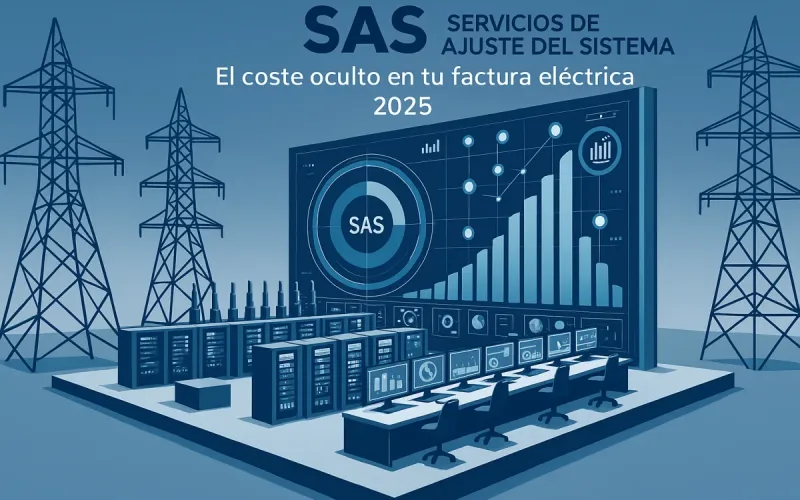 Portada: Servicios de Ajuste (SAS): El coste oculto que dispara tu factura de la luz en 2025 | Guía EnyGas