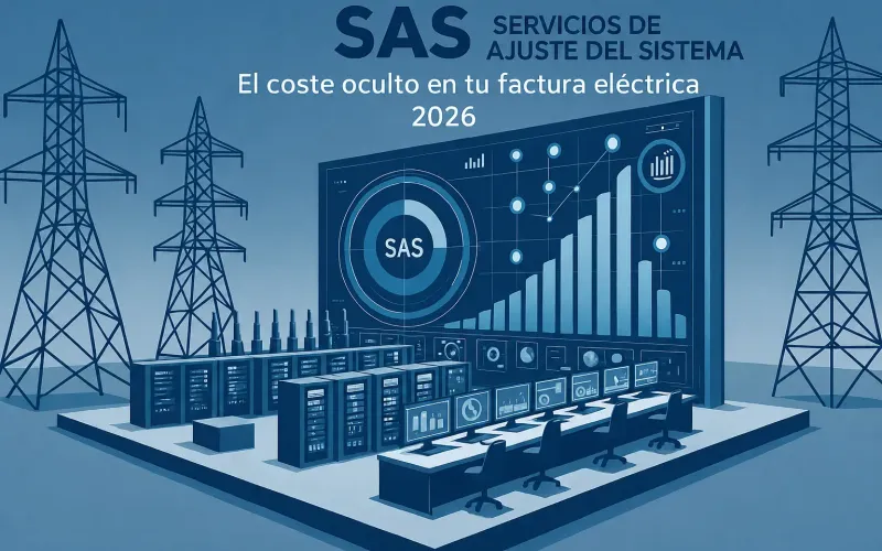 Portada: Servicios de Ajuste (SAS): por qué sube tu factura de la luz en 2026 | Guía EnyGas