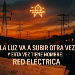 Portada: La luz va a subir otra vez y  esta vez tiene nombre: Red Eléctrica | Guía EnyGas